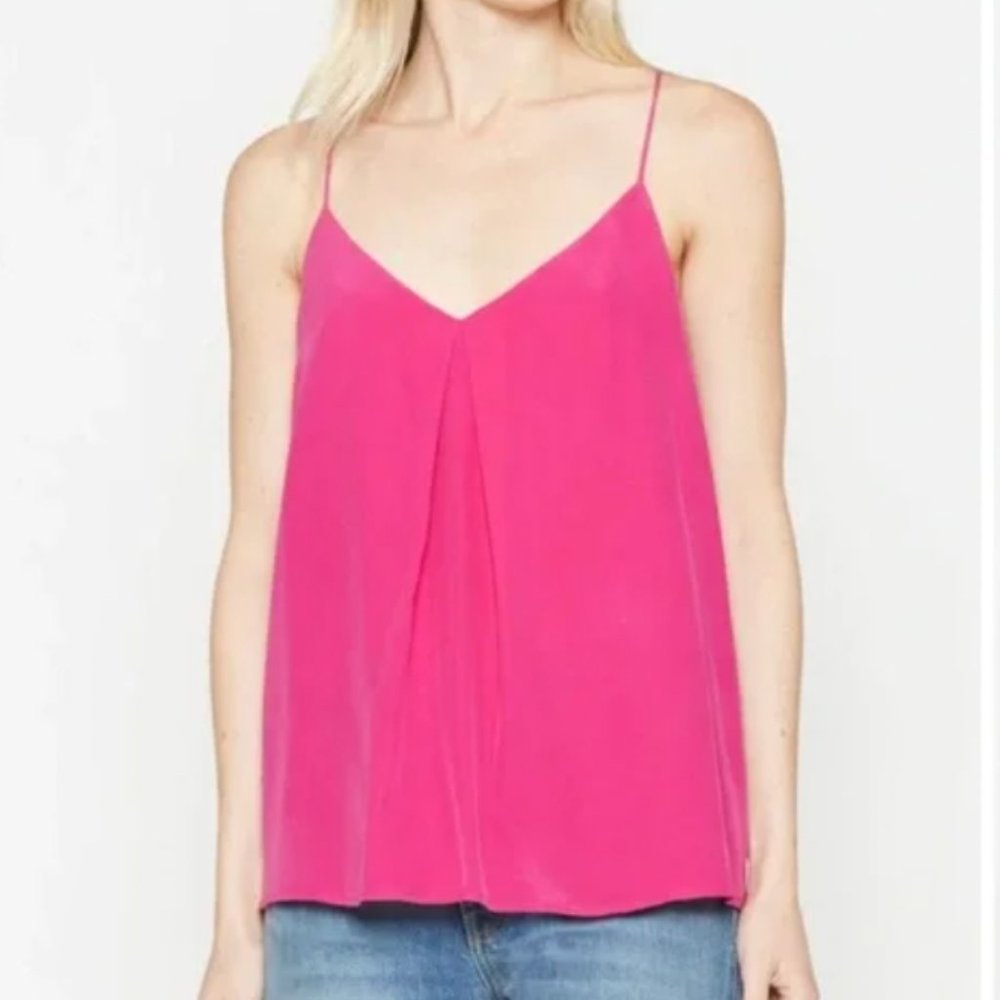 Magenta JOIE Silk Camisole